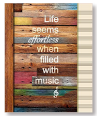 life seems effortless when filled with music