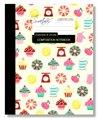 baking composition notebook amazon