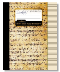 antique blank sheet music