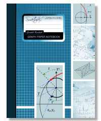 large graph paper notebook for graphing composition. Amazon best-seller