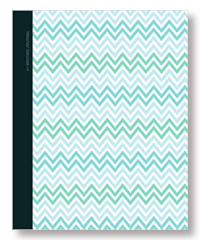 large blank recipe book
