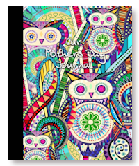 on mothers day, write messages and drawings to build a keepsake for mom in this mother's day journal