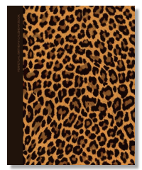  large writing journal; good for a leopard print paper notebook