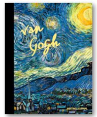 van Gogh Starry Night writing journal