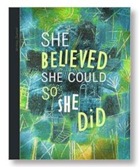 journal and planner she believed she could so she did