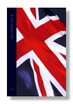 small notebook pocket size a6 with GB union jack on the cover
