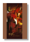 The Fox by Franz Marc on a small pocket size notebook