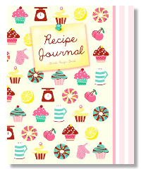 blank cookbook to write in