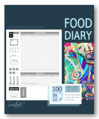 colourful daily food diary book amazon uk for allergies