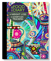 Colourful Carnival Daily daily food diary book amazon uk