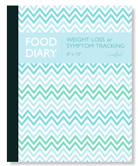 Chevron Food daily food diary book amazon k