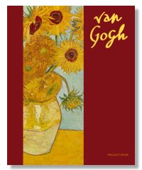 van gogh sunflowers and irises project notebook journal for writing