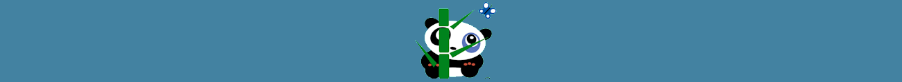 a primaa primary composition book (handwriting lines and picture space) with a cute panda bear on the front cover