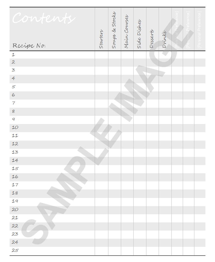 Wholesale blank recipe book With Elaborate Features 