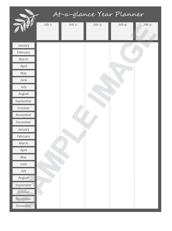garden planner book uk year planner