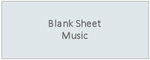 Blank Sheet Music words