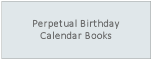 Perpetual Calendar journal shop online uk link