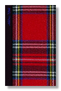 Address book with Scottish Stewart Tartan cover design
