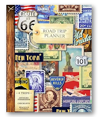 american road trip planner notebook uk